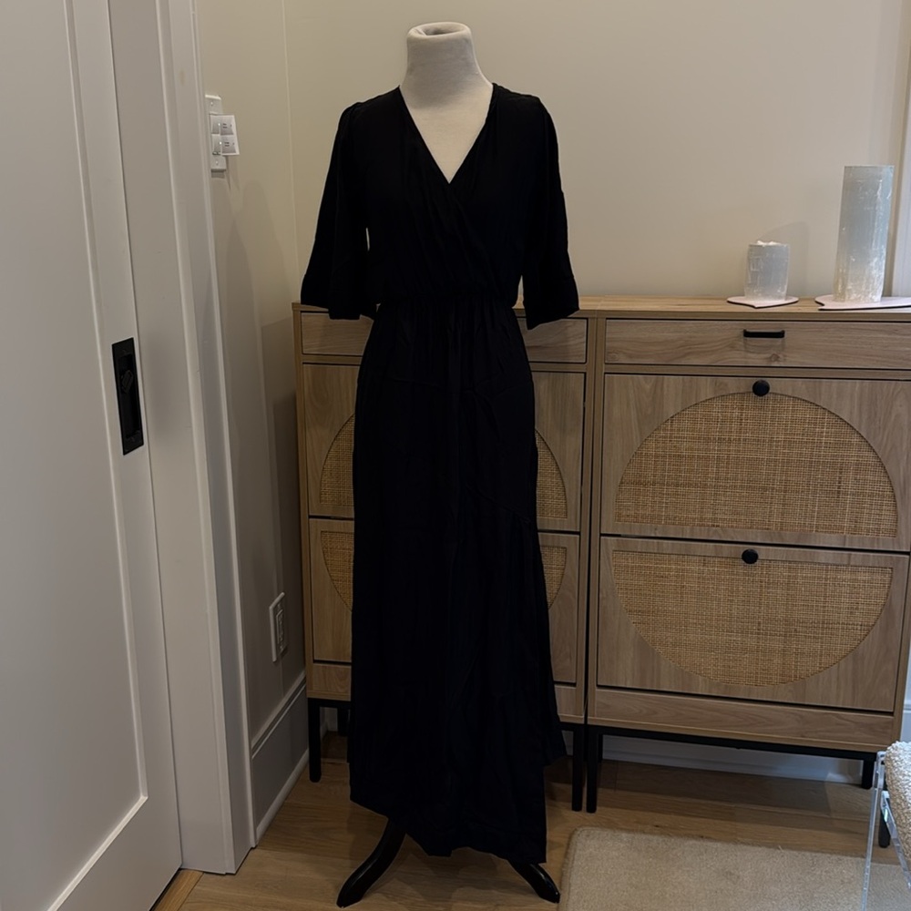 Natalie Martin coco maxi silk dress